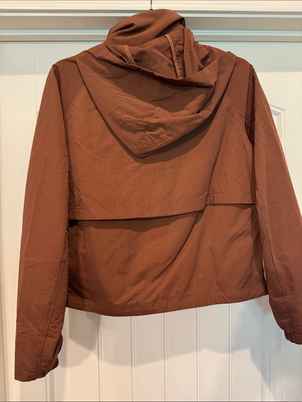 lululemon athletica Brown Windbreaker with Hood - Picture 3 of 3
